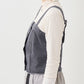 multiway denim tube top (black) *JP