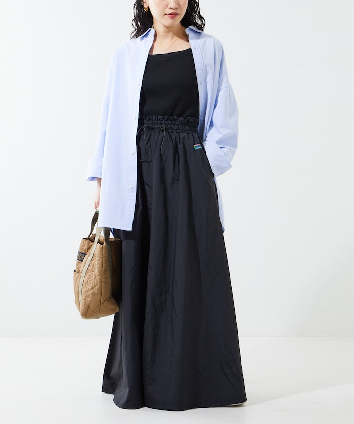 drost gathered skirt (black) *JP