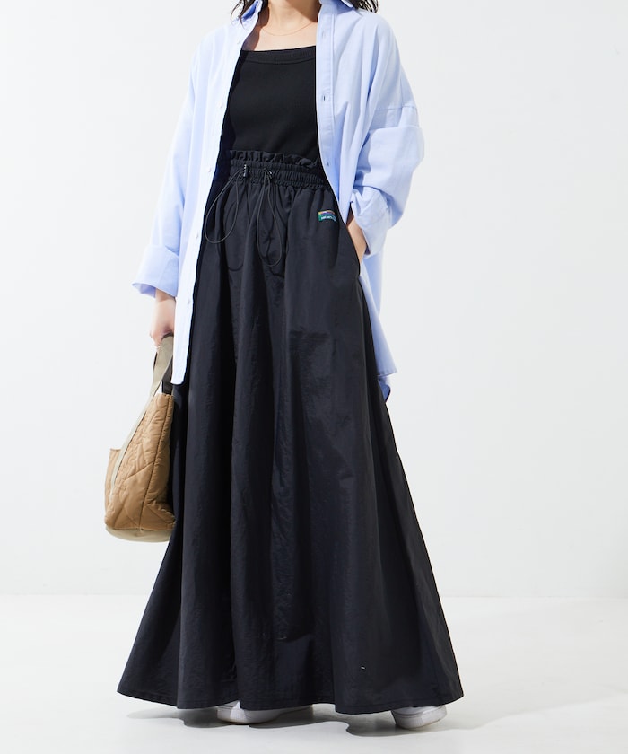 drost gathered skirt (black) *JP