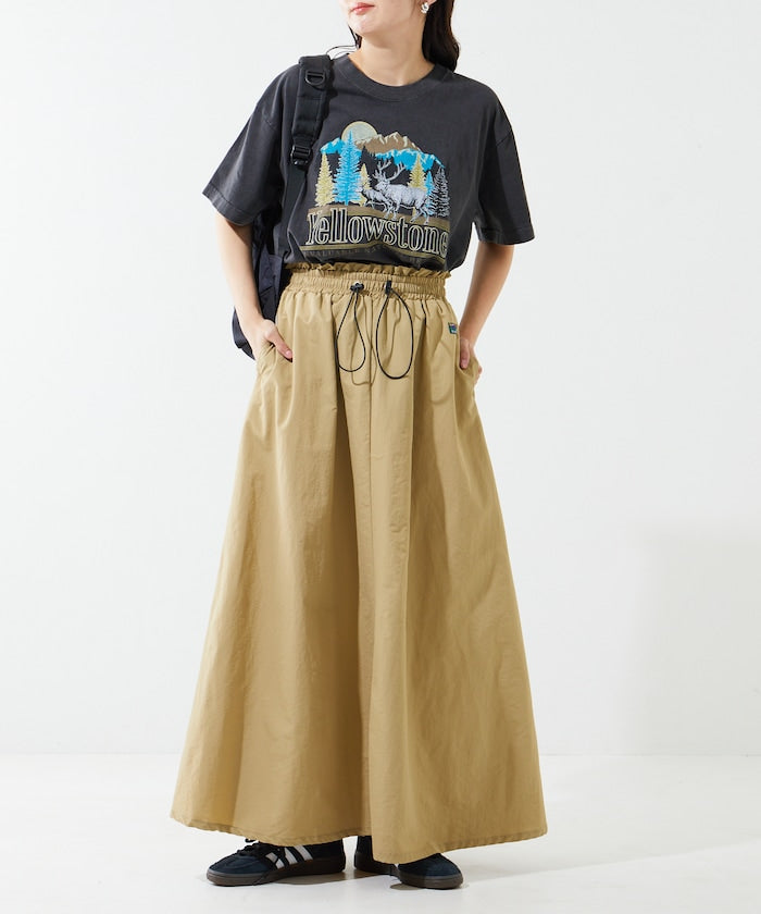 drost gathered skirt (beige) *JP