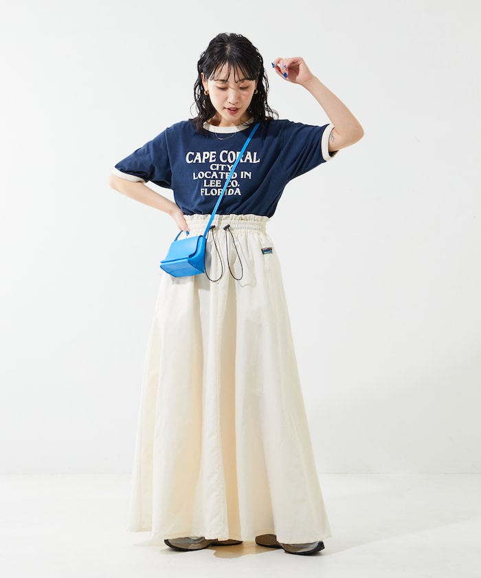 drost gathered skirt (white) *JP