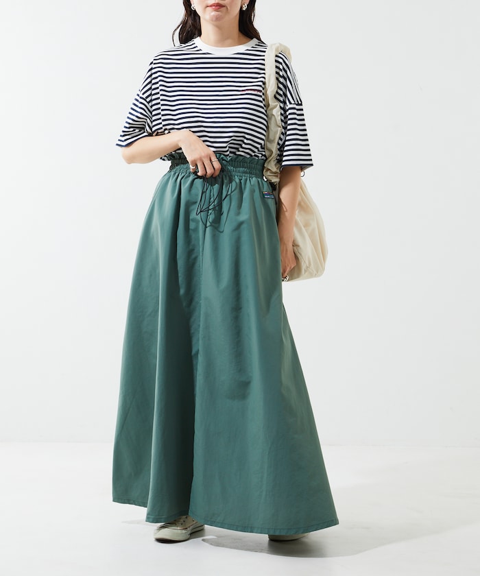 drost gathered skirt (green) *JP