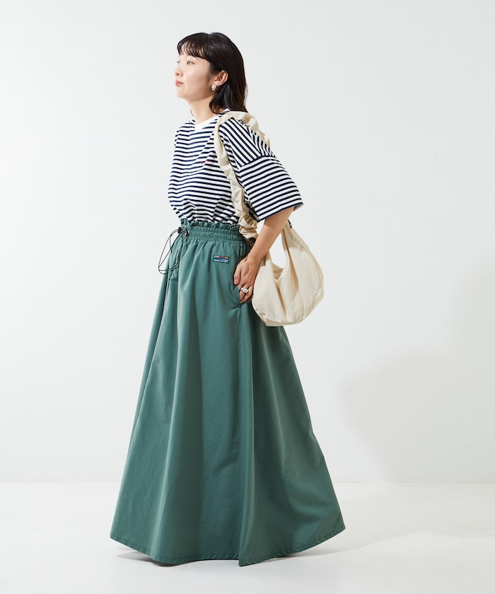 drost gathered skirt (green) *JP