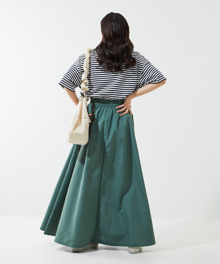 drost gathered skirt (green) *JP