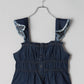 military ruched bustier (blue) *JP