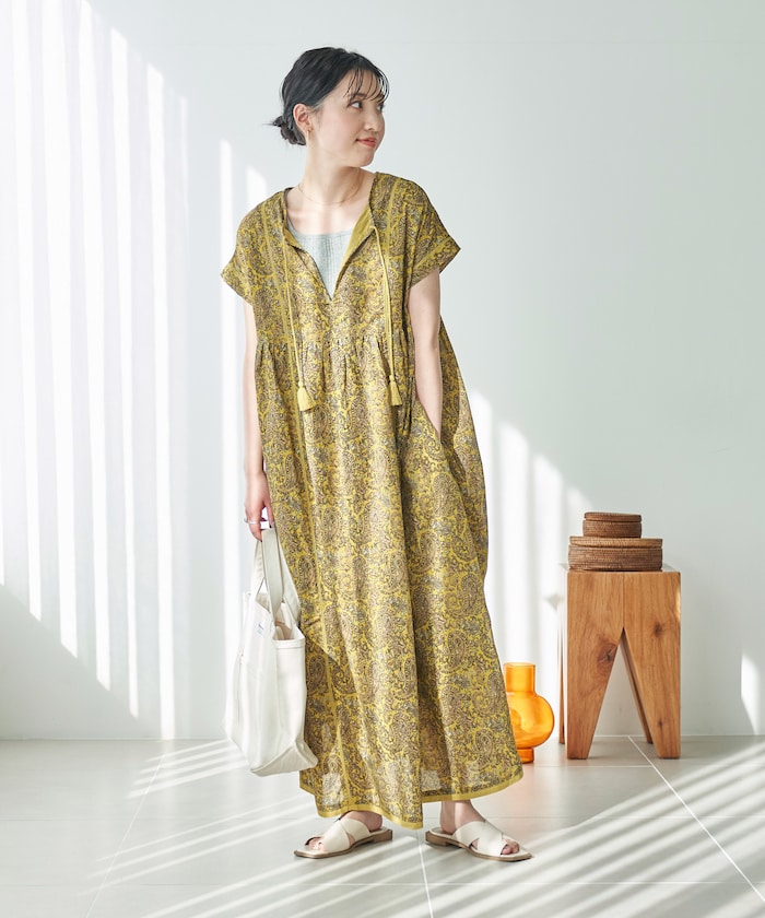 indian paisley ops (yellow) *JP