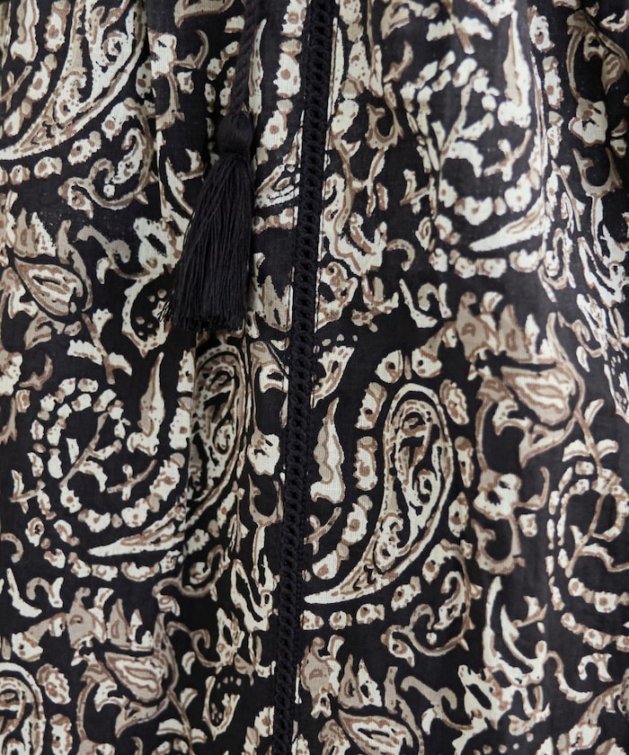 indian paisley ops (black) *JP