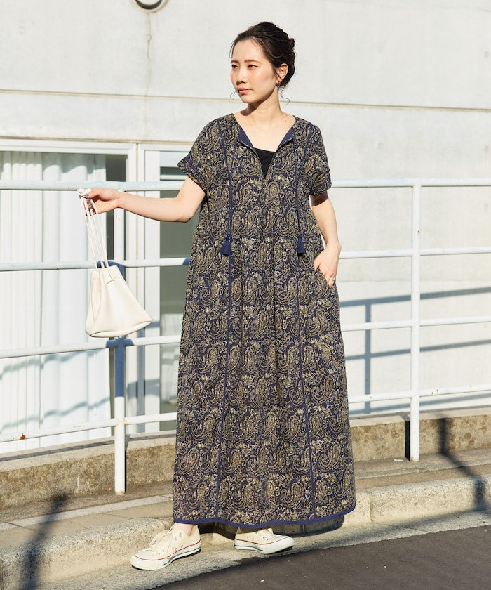 indian paisley ops (navy) *JP