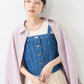 multiway denim tube top (blue) *JP