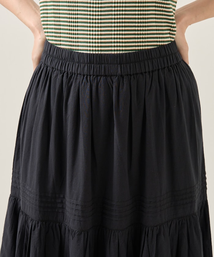 indian pin skirt (black) *JP