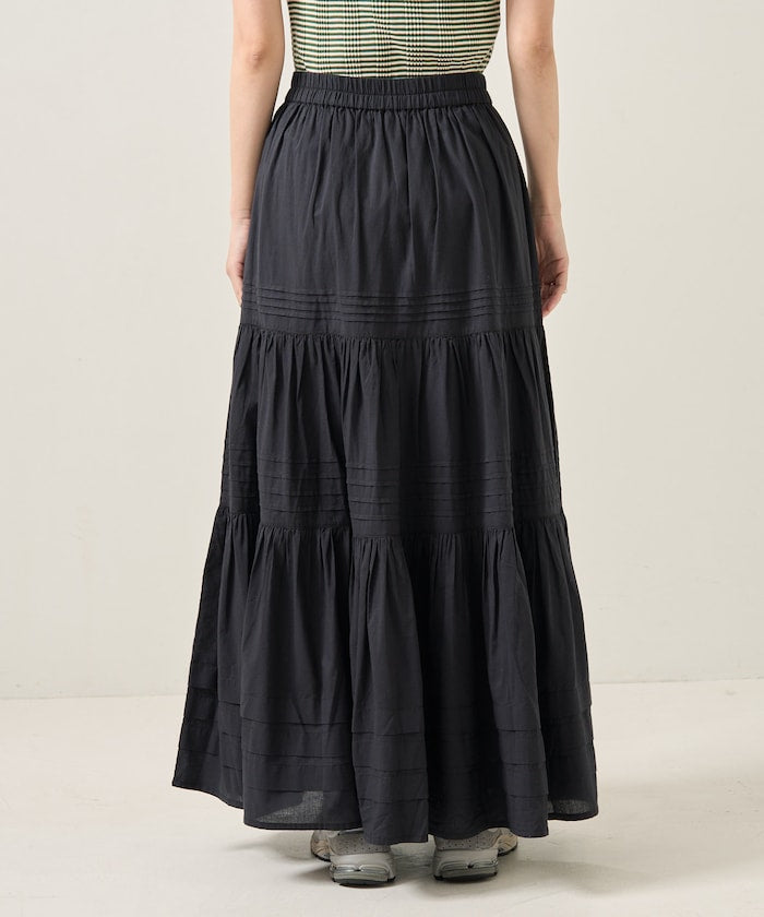 indian pin skirt (black) *JP