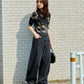 curve line tuck jeans (grey) *JP