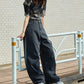 curve line tuck jeans (grey) *JP