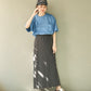 mellow sweat skirt (charcoal) *JP