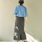 mellow sweat skirt (charcoal) *JP