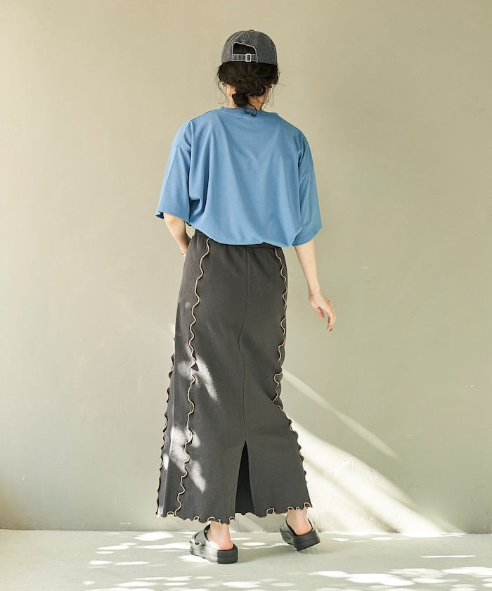 mellow sweat skirt (charcoal) *JP