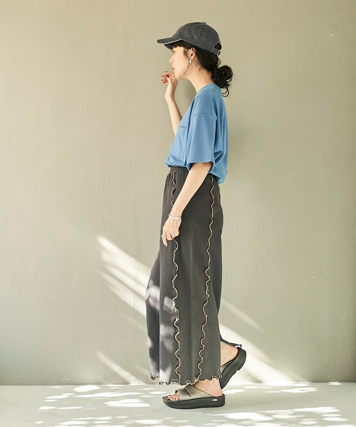 mellow sweat skirt (charcoal) *JP