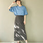 mellow sweat skirt (charcoal) *JP