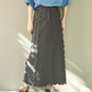 mellow sweat skirt (charcoal) *JP