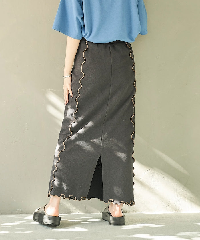 mellow sweat skirt (charcoal) *JP