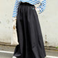 drost gathered skirt (black) *JP