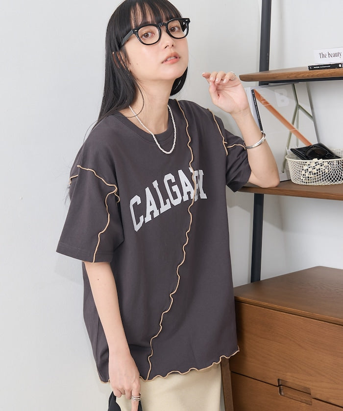 mellow logo tee (charcoal) *JP