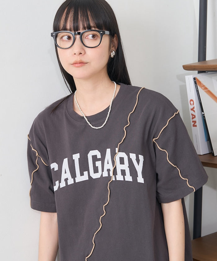 mellow logo tee (charcoal) *JP