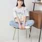 mellow logo tee (light grey) *JP