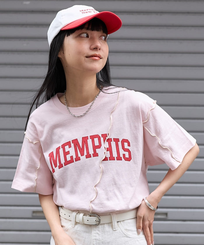 mellow logo tee (pink) *JP