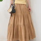 indian pin skirt (camel) *JP