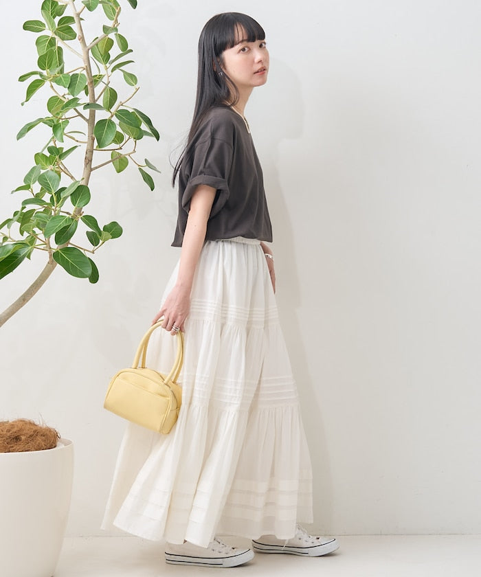 indian pin skirt (white) *JP