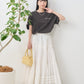 indian pin skirt (white) *JP