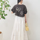 indian pin skirt (white) *JP