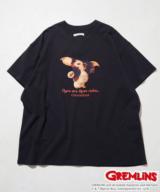 [Limited] gremlins print tee (sumikuro) *JP