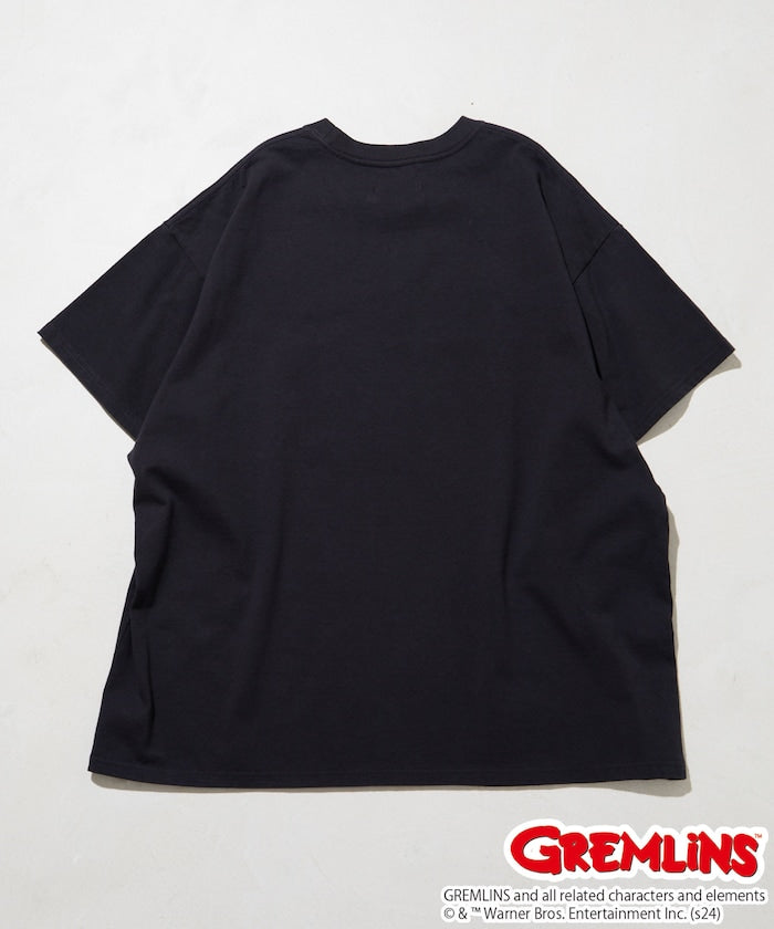 [Limited] gremlins print tee (sumikuro) *JP