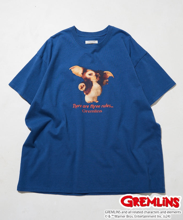 [Limited] gremlins print tee (blue) *JP