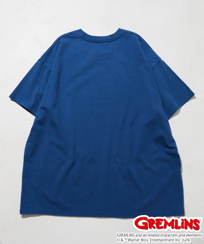 [Limited] gremlins print tee (blue) *JP