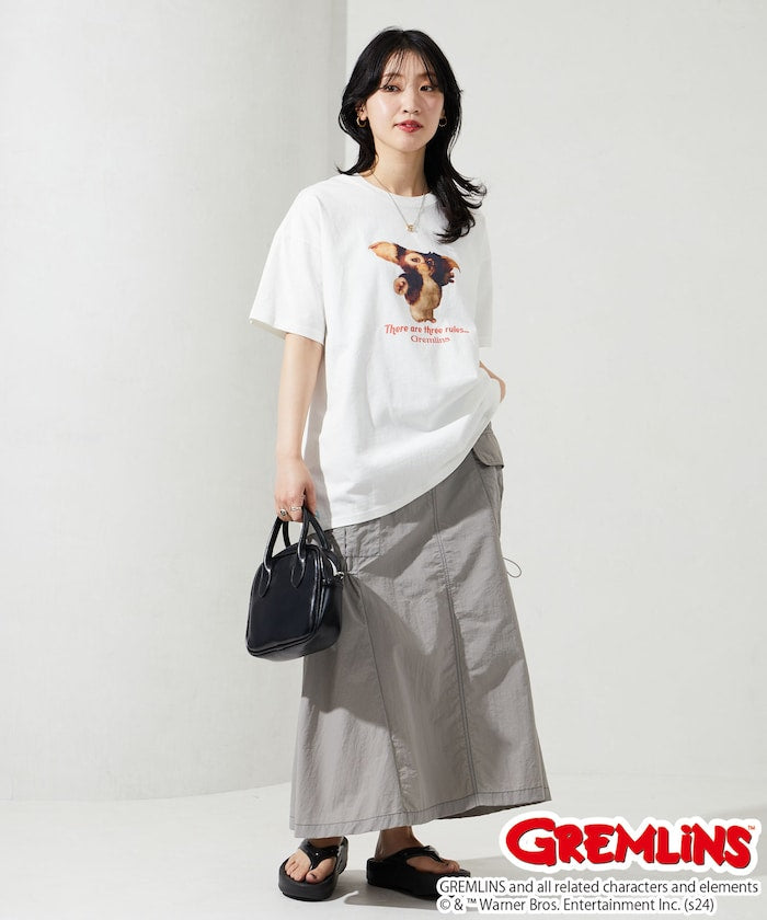 [Limited] gremlins print tee (white) *JP