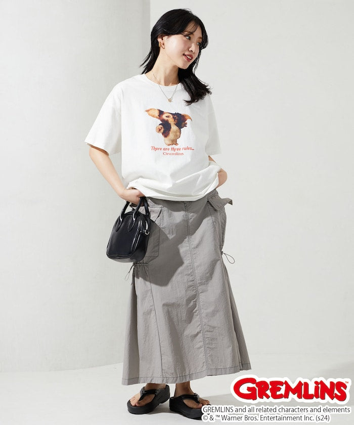 [Limited] gremlins print tee (white) *JP