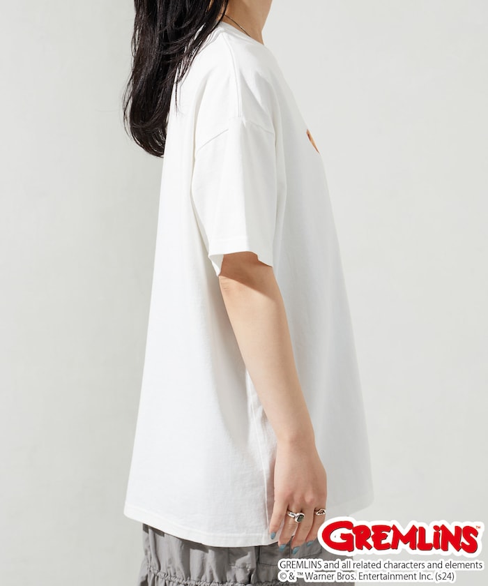 [Limited] gremlins print tee (white) *JP