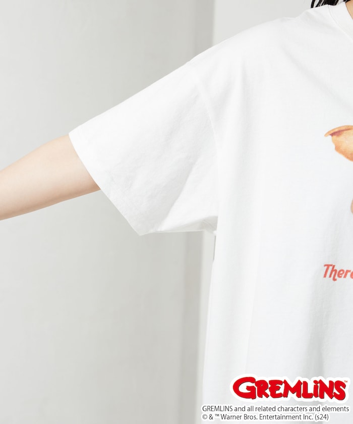 [Limited] gremlins print tee (white) *JP