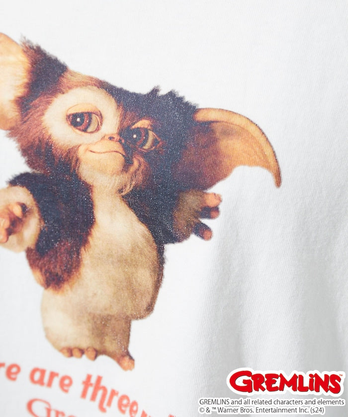 [Limited] gremlins print tee (white) *JP