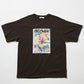 flower painting tee (charcoal) *JP