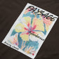 flower painting tee (charcoal) *JP