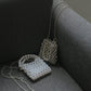 grains chain mini bag (silver) *JP