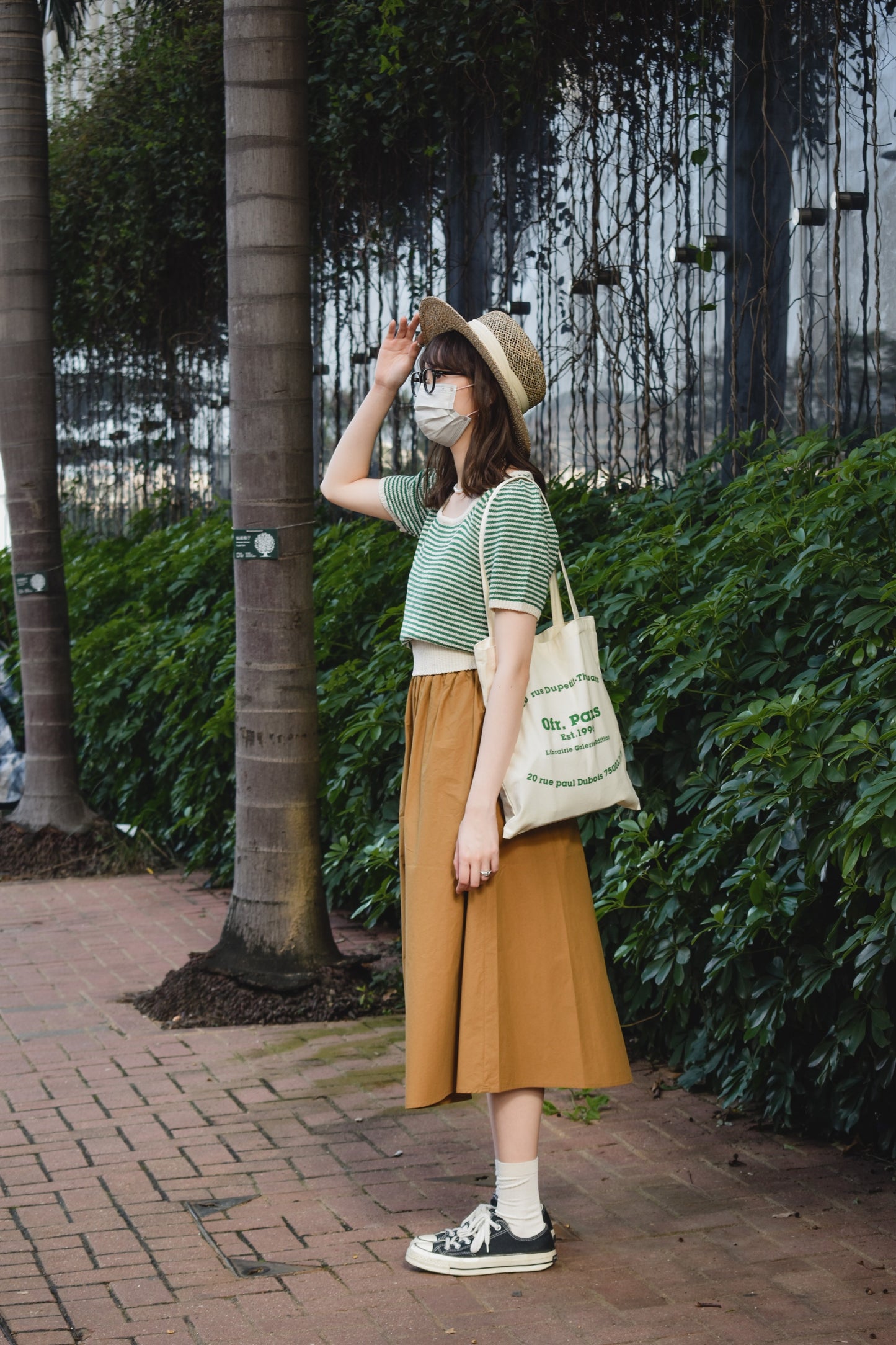 forest circle skirt (caramel)