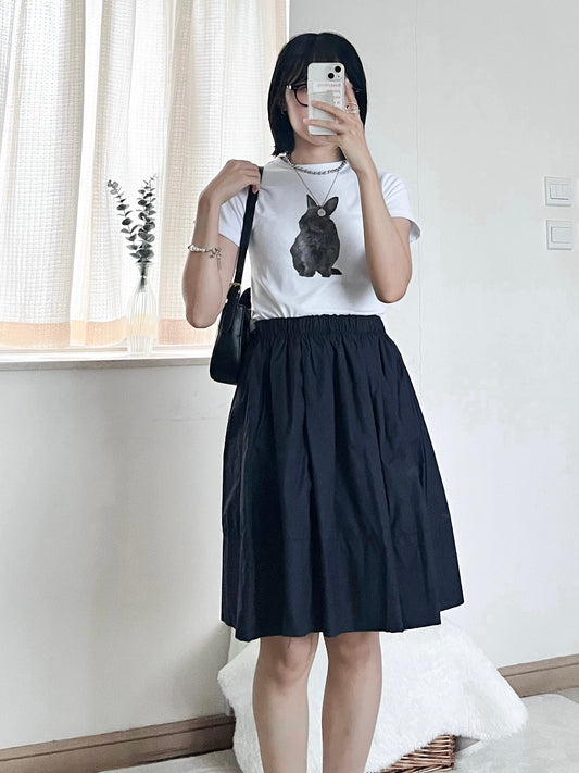 cutie skirt (dark navy)